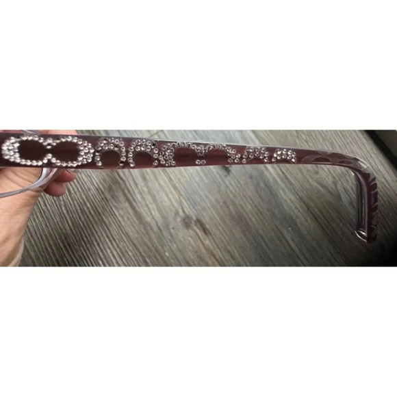 Coach Twila Brown/Lilac Eyeglasses - Picture 7 of 7
